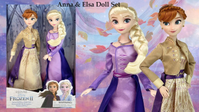 Anna & Elsa Doll Set